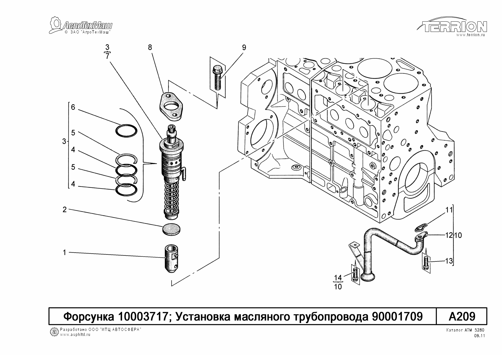 Установка масляного